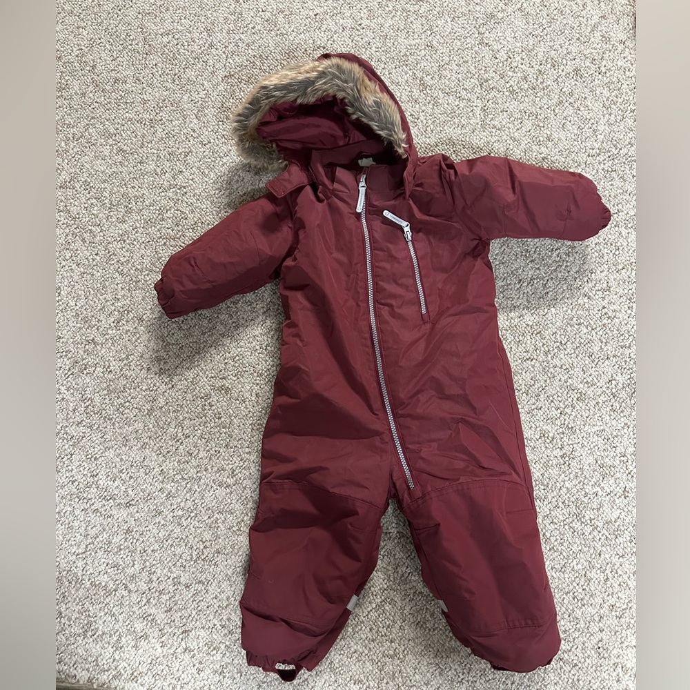 Cozy Burgundy Fleece Jacket